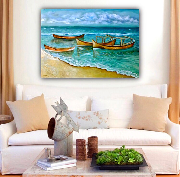 Uae Boats And Beach Artchic