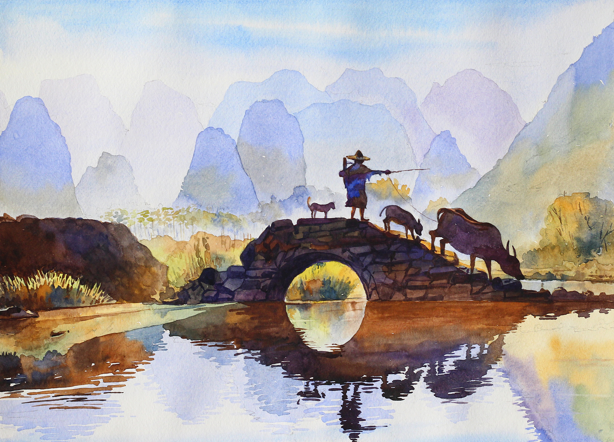 Valley Morning Artchic