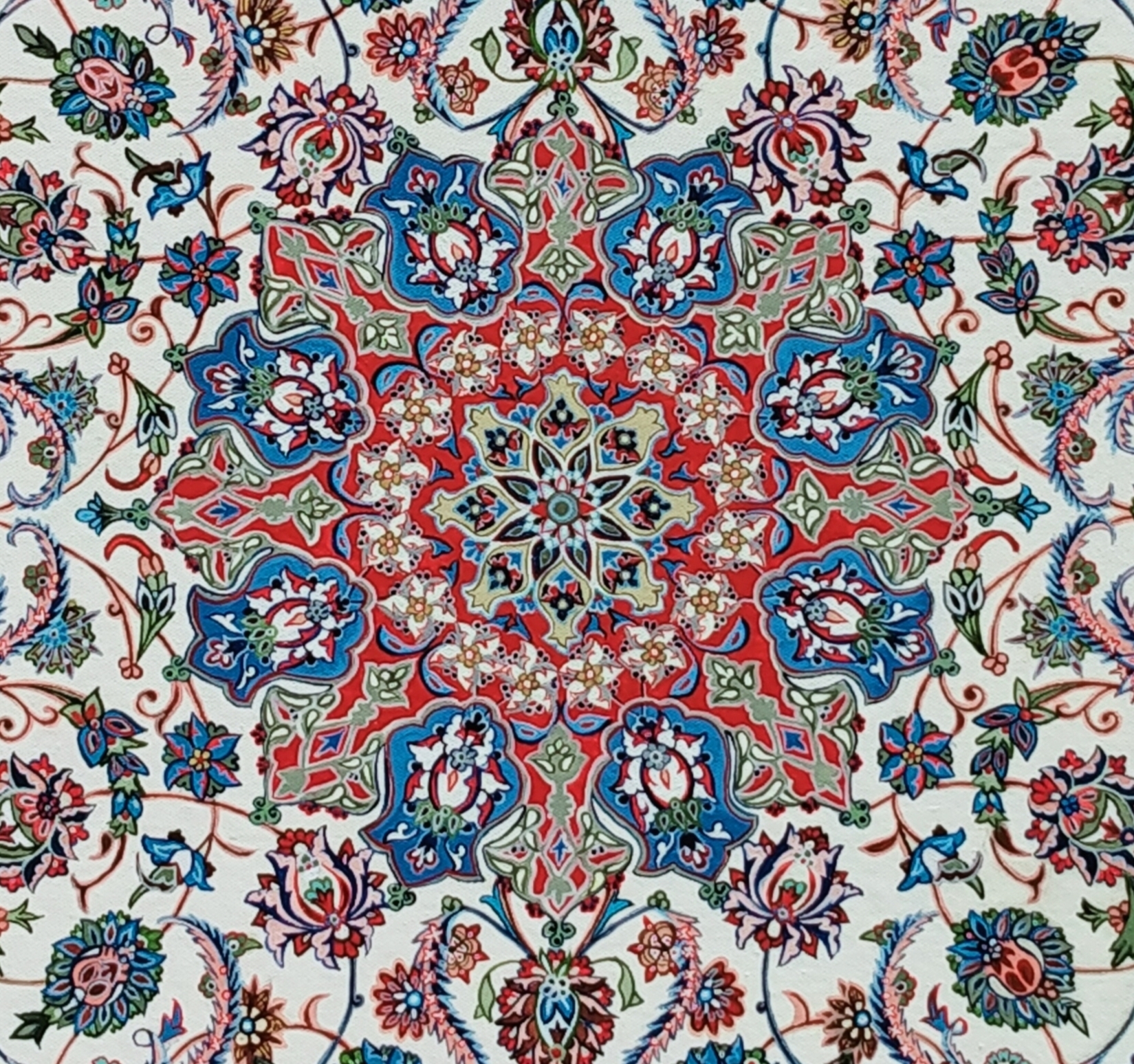 Rug painting Artchic