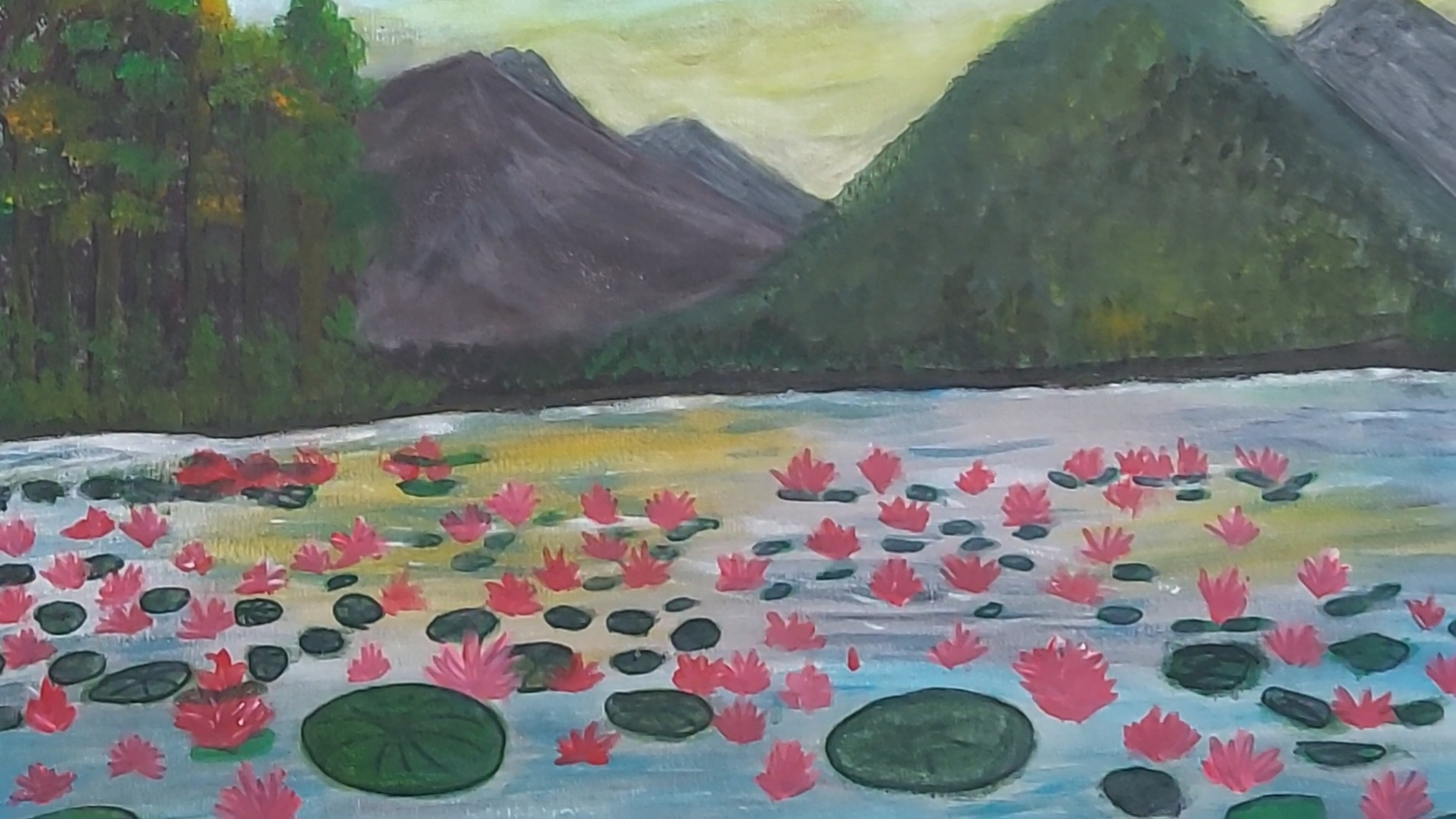 Blooming Lake Artchic